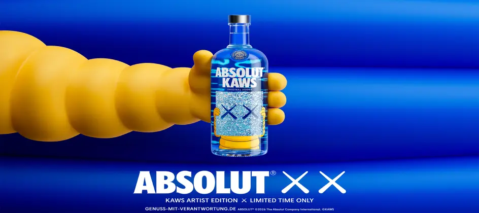 Absolut bringt KAWS Artist Edition auf den Markt