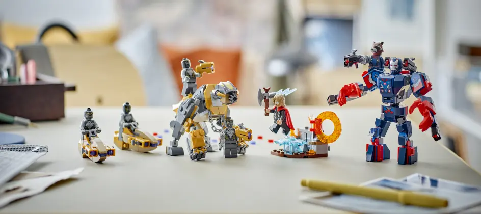 Die LEGO Gruppe bringt Filmcharaktere direkt ins Wohnzimmer
