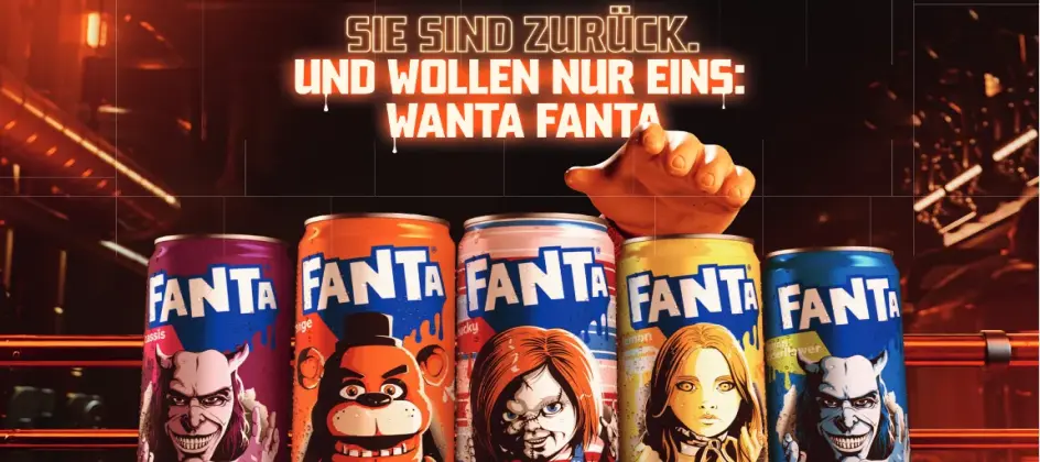 Fanta bringt Horror-Ikonen zurück