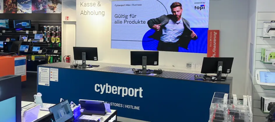 LAYA Group erweitert DOOH-Angebot mit Cyberport