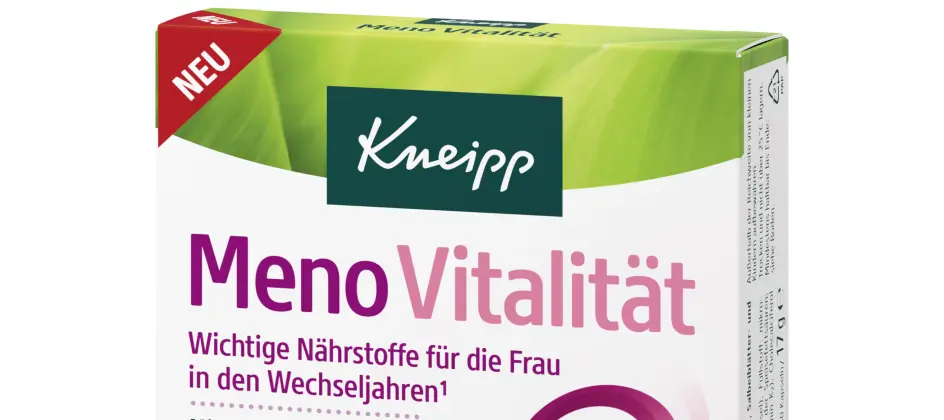 Kneipp erweitert Sortiment für die Menopause