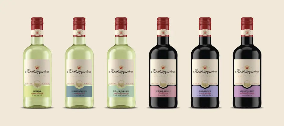 Rotkäppchen Qualitätswein-Relaunch: Traditionsmarke setzt auf modernes Design für beliebten Klassiker