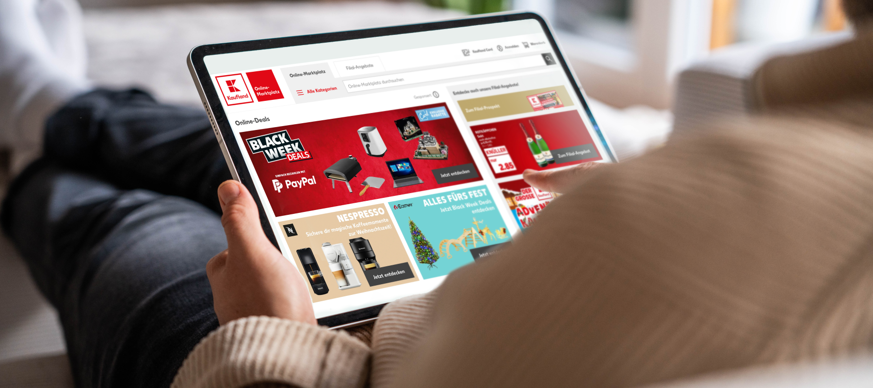 Umsatzplus von 19 Prozent in der Black-Week und erfolgreiches Weihnachtsgeschäft