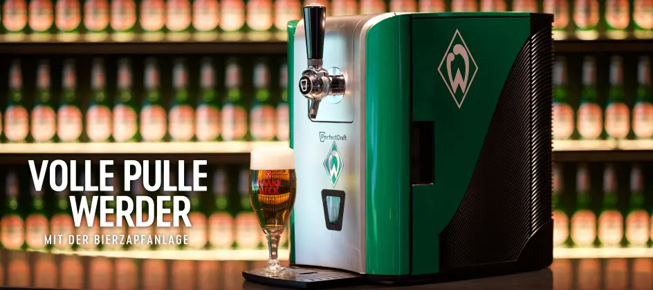 Werder Bremen und AB InBev feiern 40 Jahre Partnerschaft